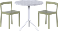 Baxter - Poseidon Cafe Table Package - 2 Chairs